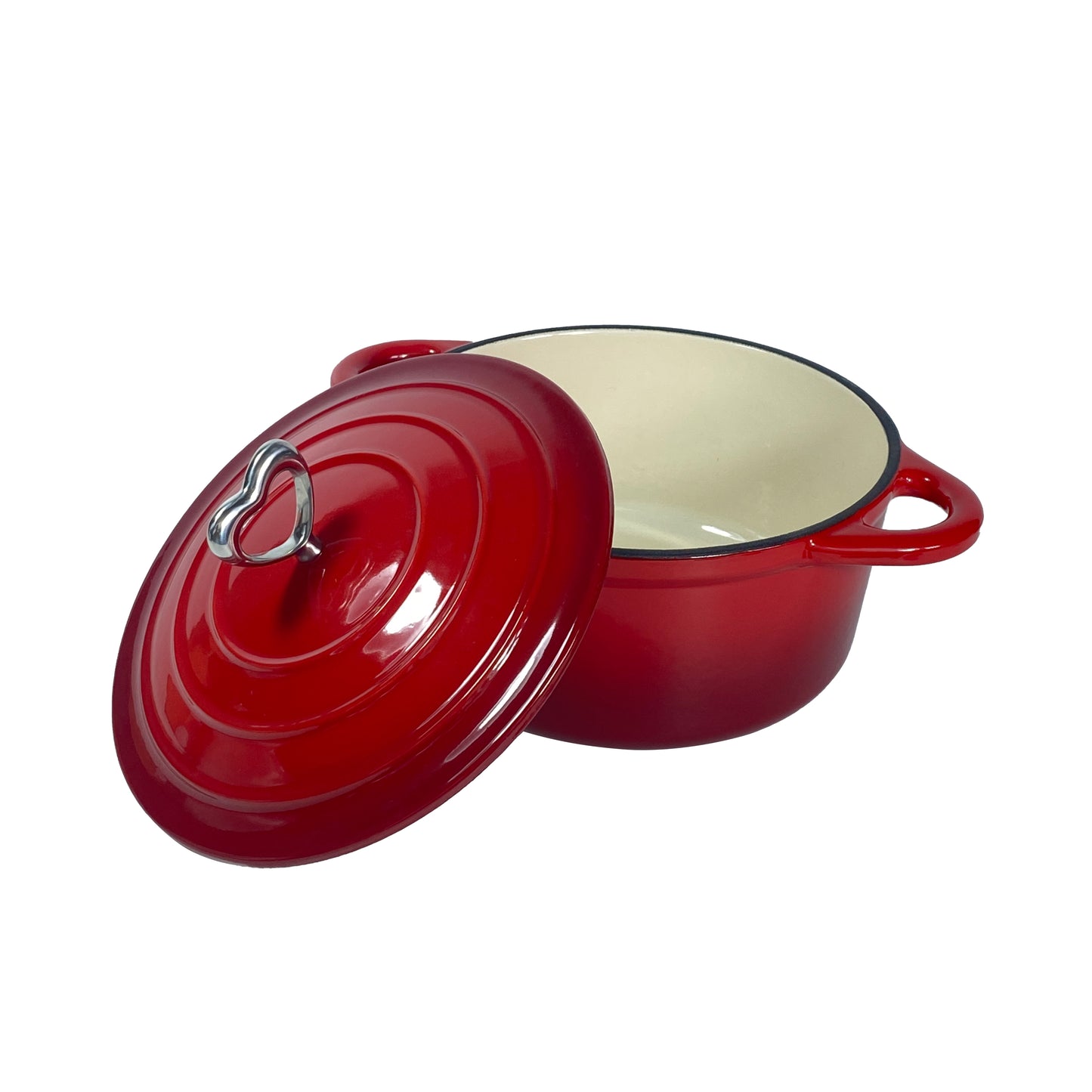 20cm Enamelled Cast Iron Saucepot (IH) 20cm 琺瑯鑄鐵雙耳煲