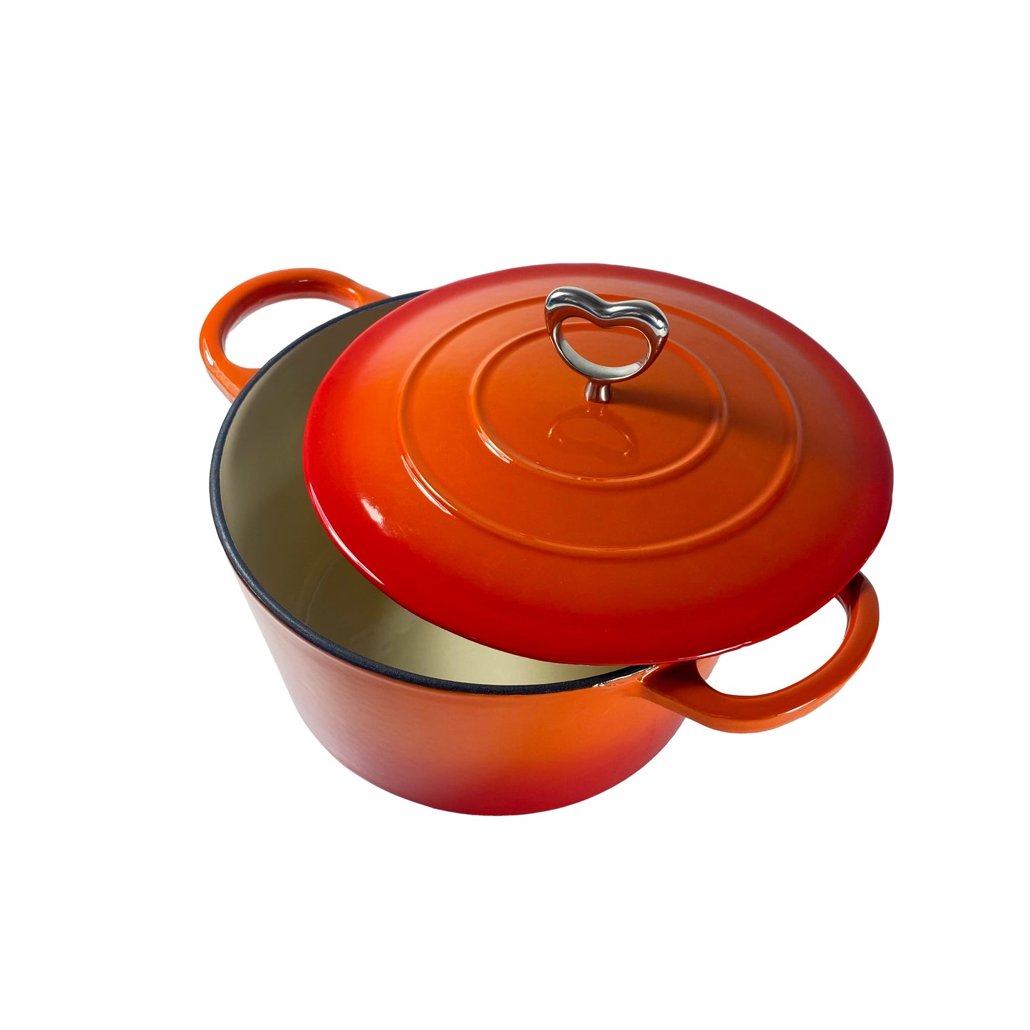 24cm Enamelled Cast Iron Saucepot (IH)24cm 琺瑯鑄鐵雙耳煲