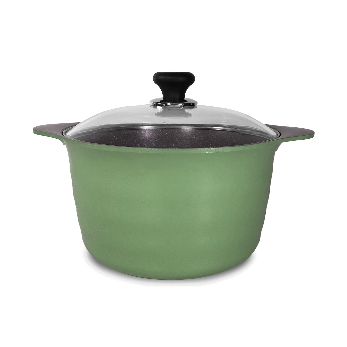 24CM Dura Saucepot with lid (IH) - Avacado(Free Silicone Handle - Colour by random )