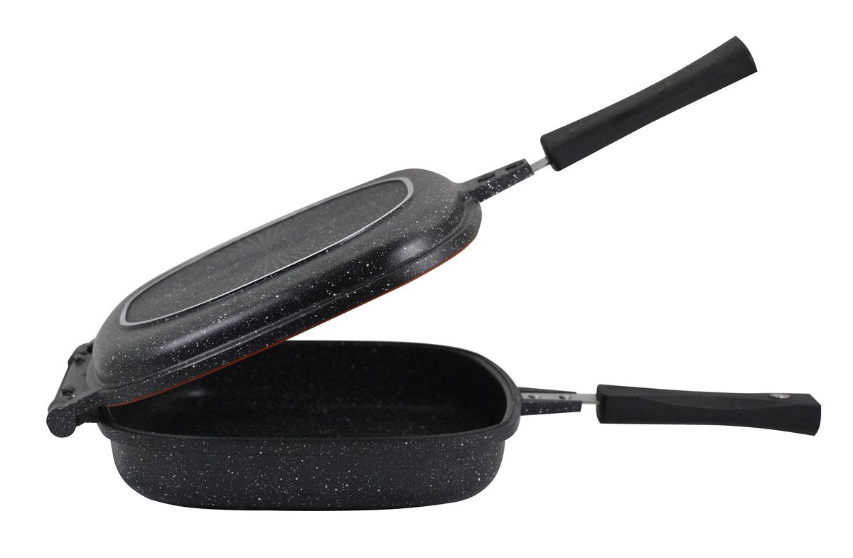 32CM Hard Stone Stirfry Wok (IH)