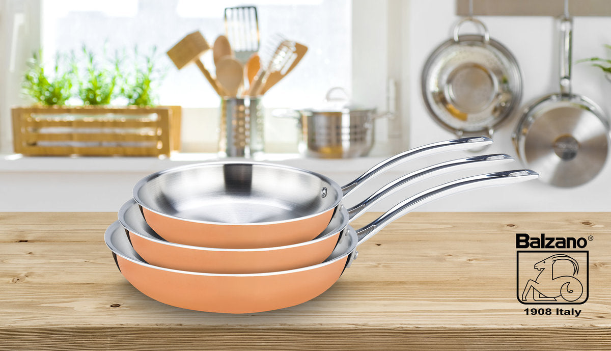 26 cm Napoli multi-layer composite copper aluminum steel frying pan