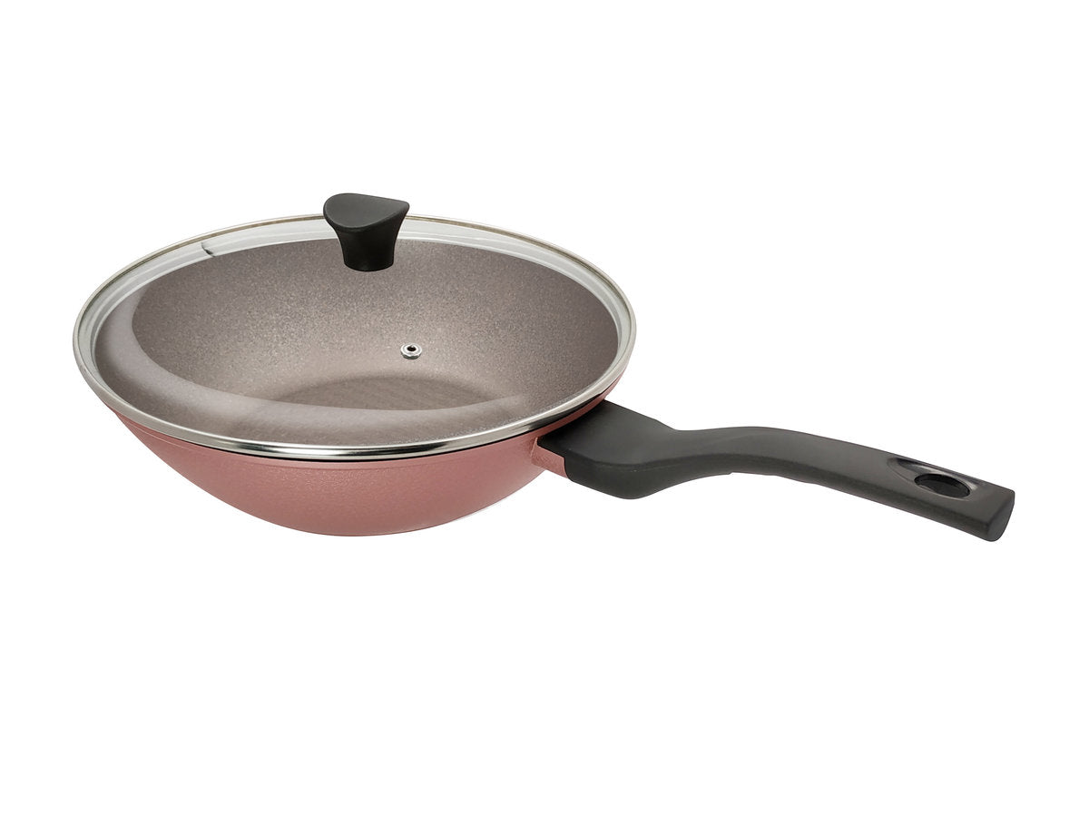 Pisa 28CM Non-stick FryPan (Rose Gold)