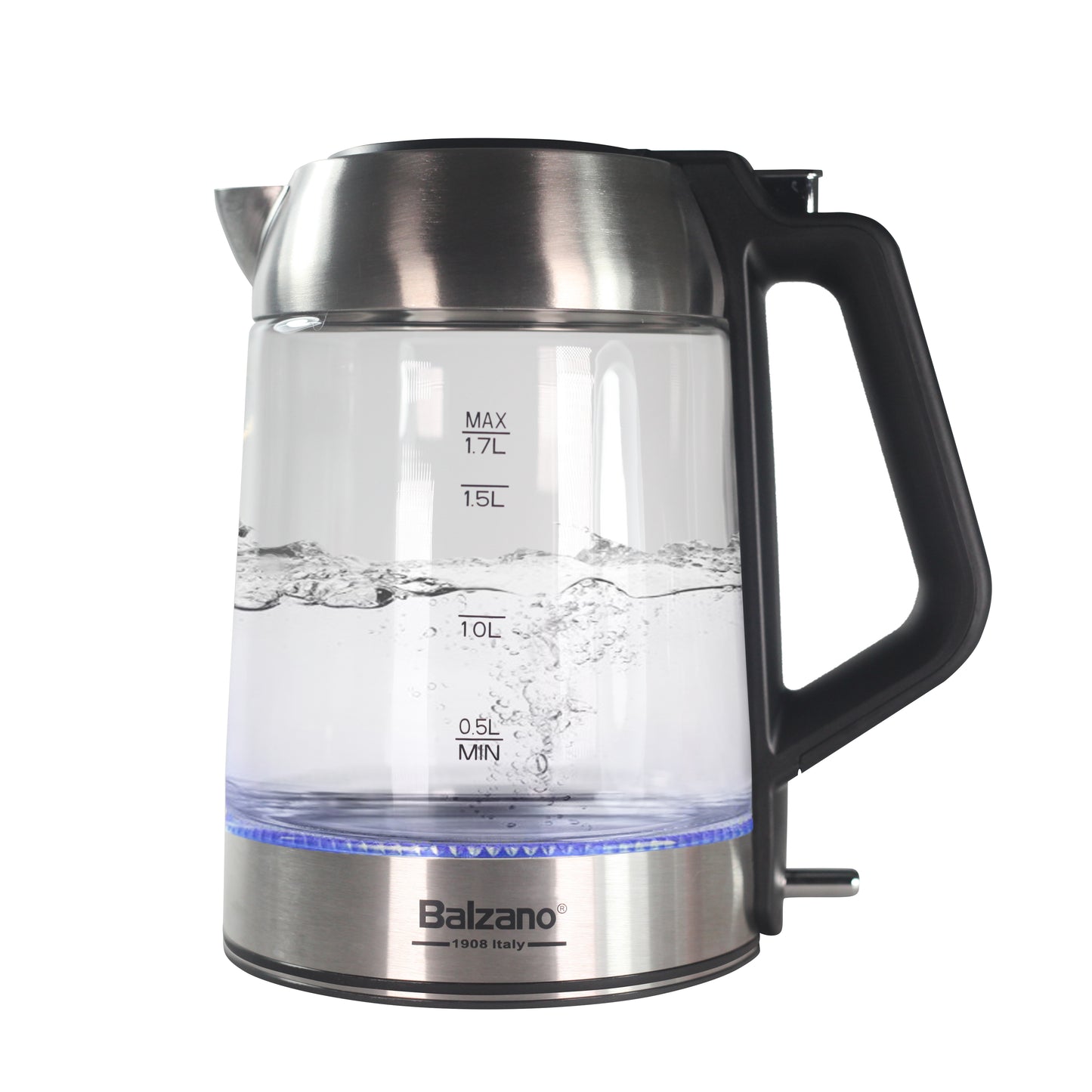 1.7L Wireless Glass Electric Kettle
