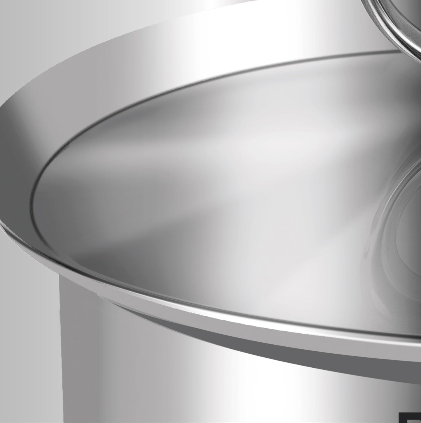 24CM Heart Multiply Stainless Steel Stockpot with lid (6L)