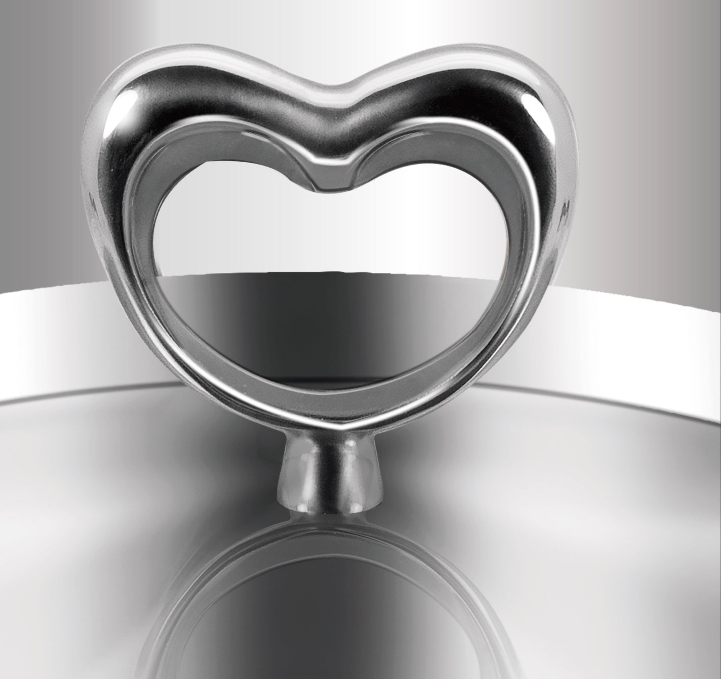 24CM Heart Multiply Stainless Steel Stockpot with lid (6L)
