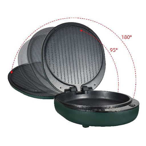 Multifunctional double-sided electric grill