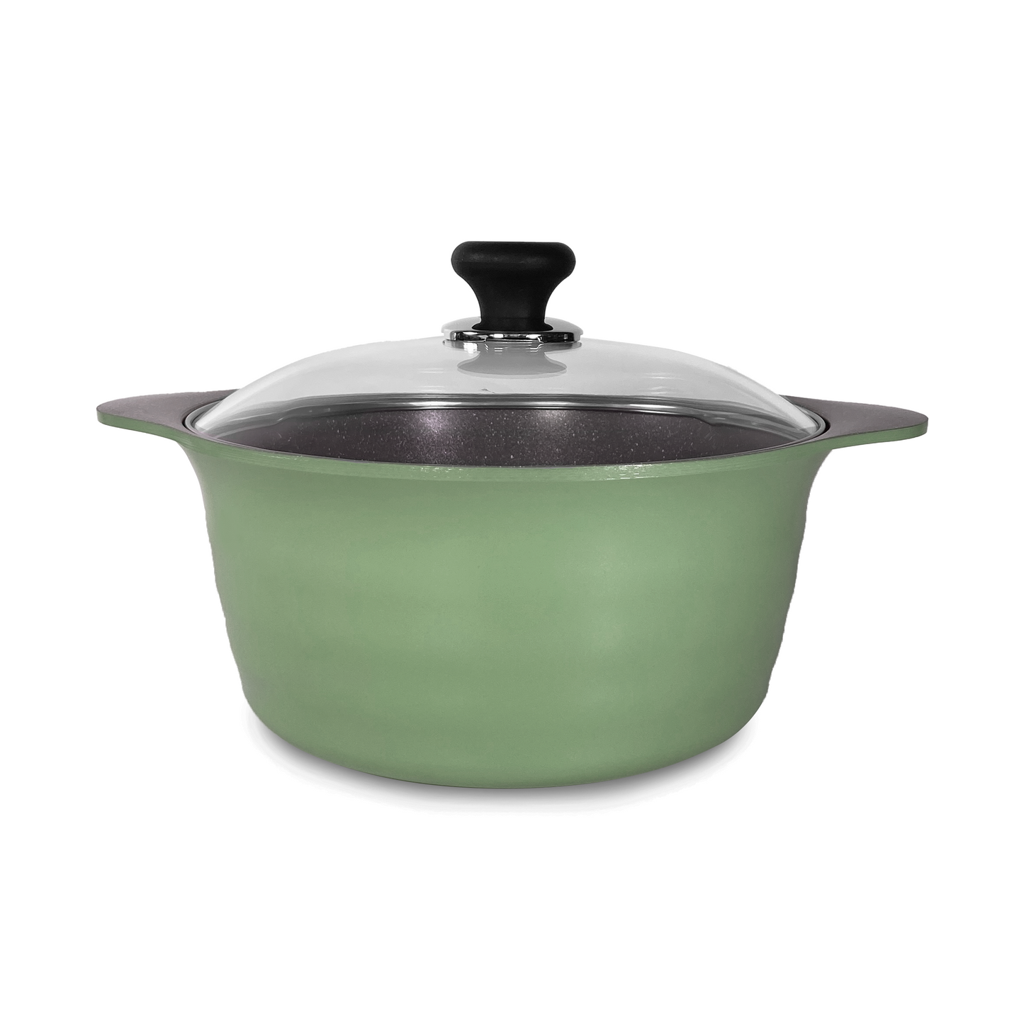 24CM Dura Saucepot with lid (IH) - Avacado(Free Silicone Handle - Colour by random )