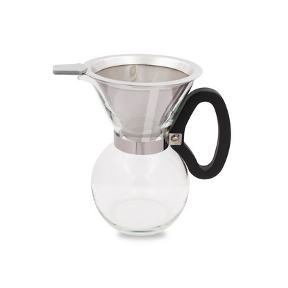 Pour Over Coffee Maker with Stainless Steel Drip Filter