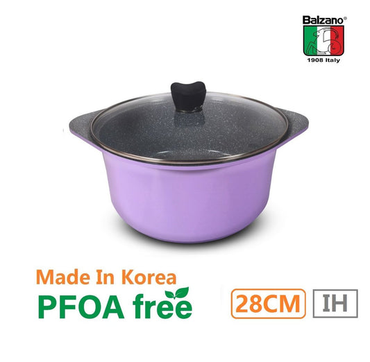 28 CM Palermo Saucepot with lid (10L)