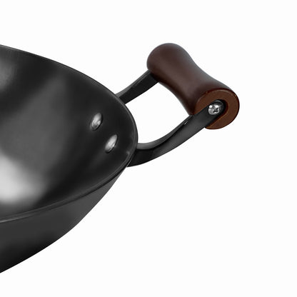 38cm Cast Iron Chinese Wok