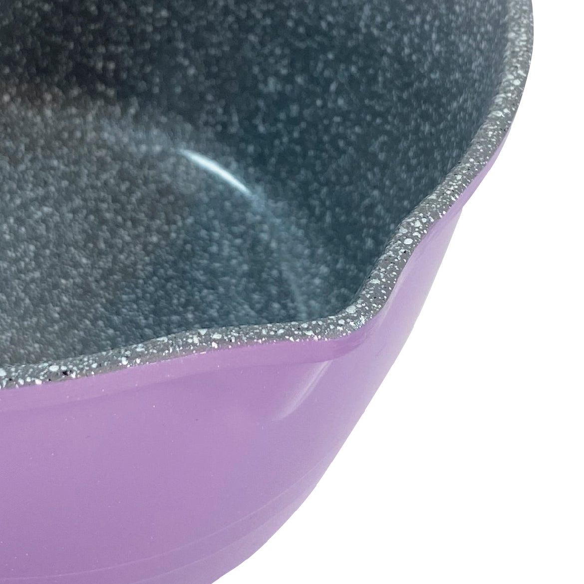 20 CM 鋼化陶瓷單柄牛奶煲連蓋(韓國製造)(紫色)